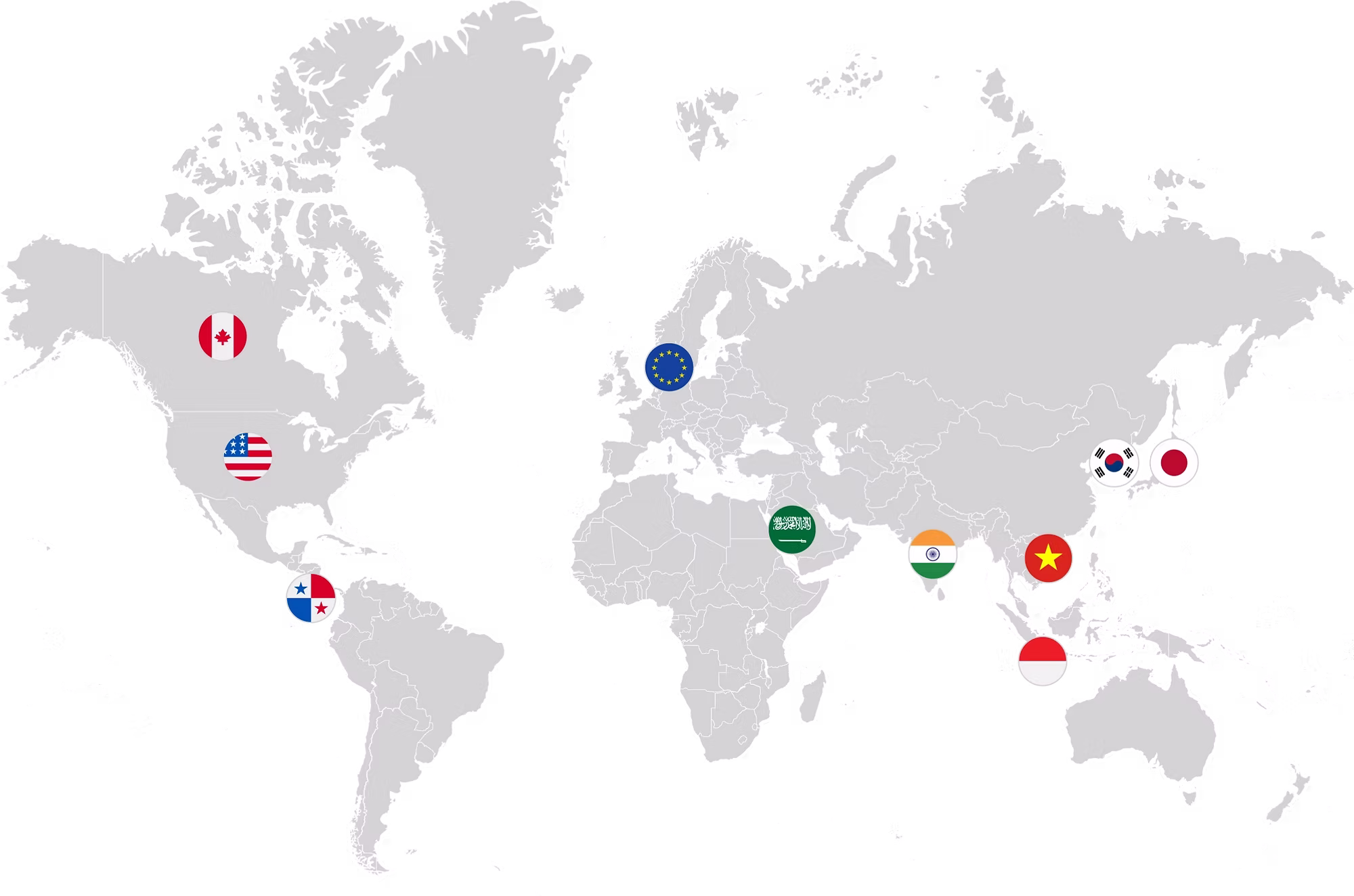 Markets We Ship To